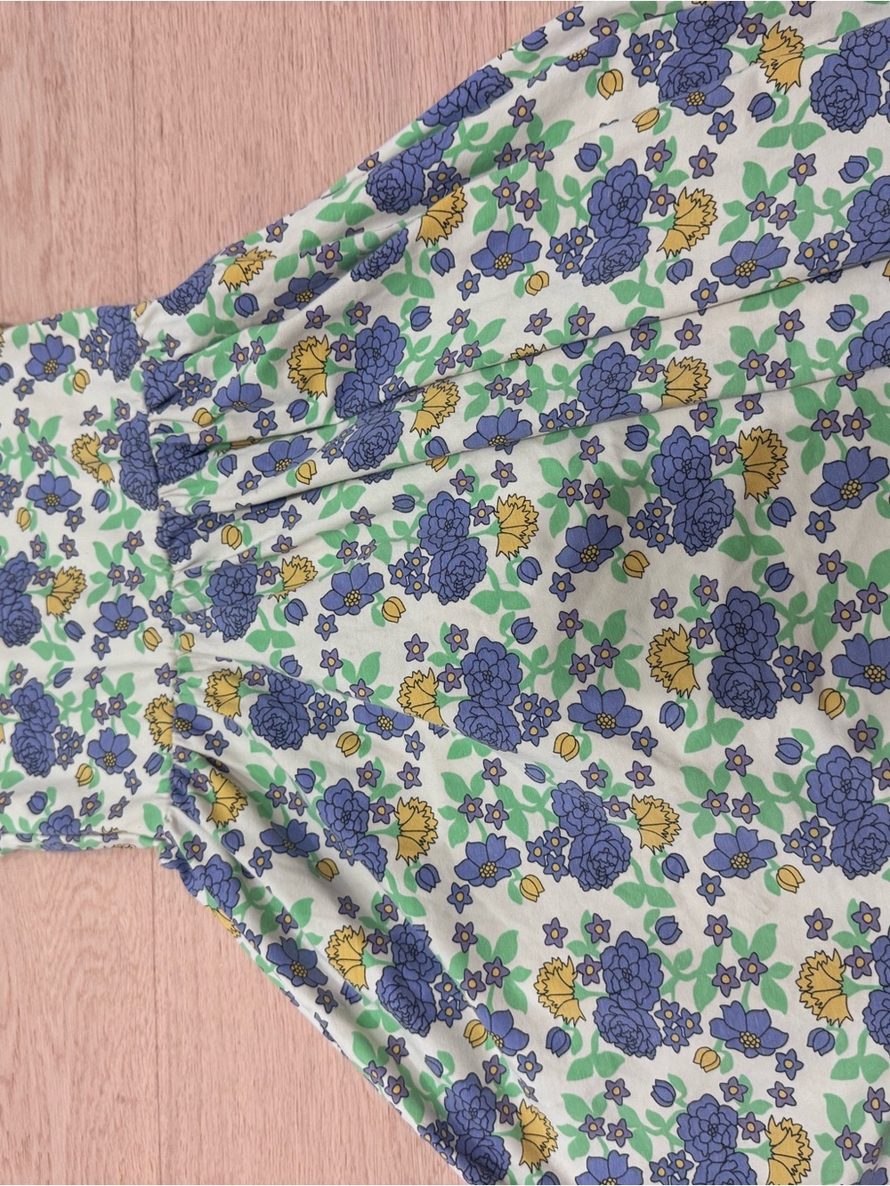 Monica and Andy Floral Dress in Blue, Yellow & Green size 8